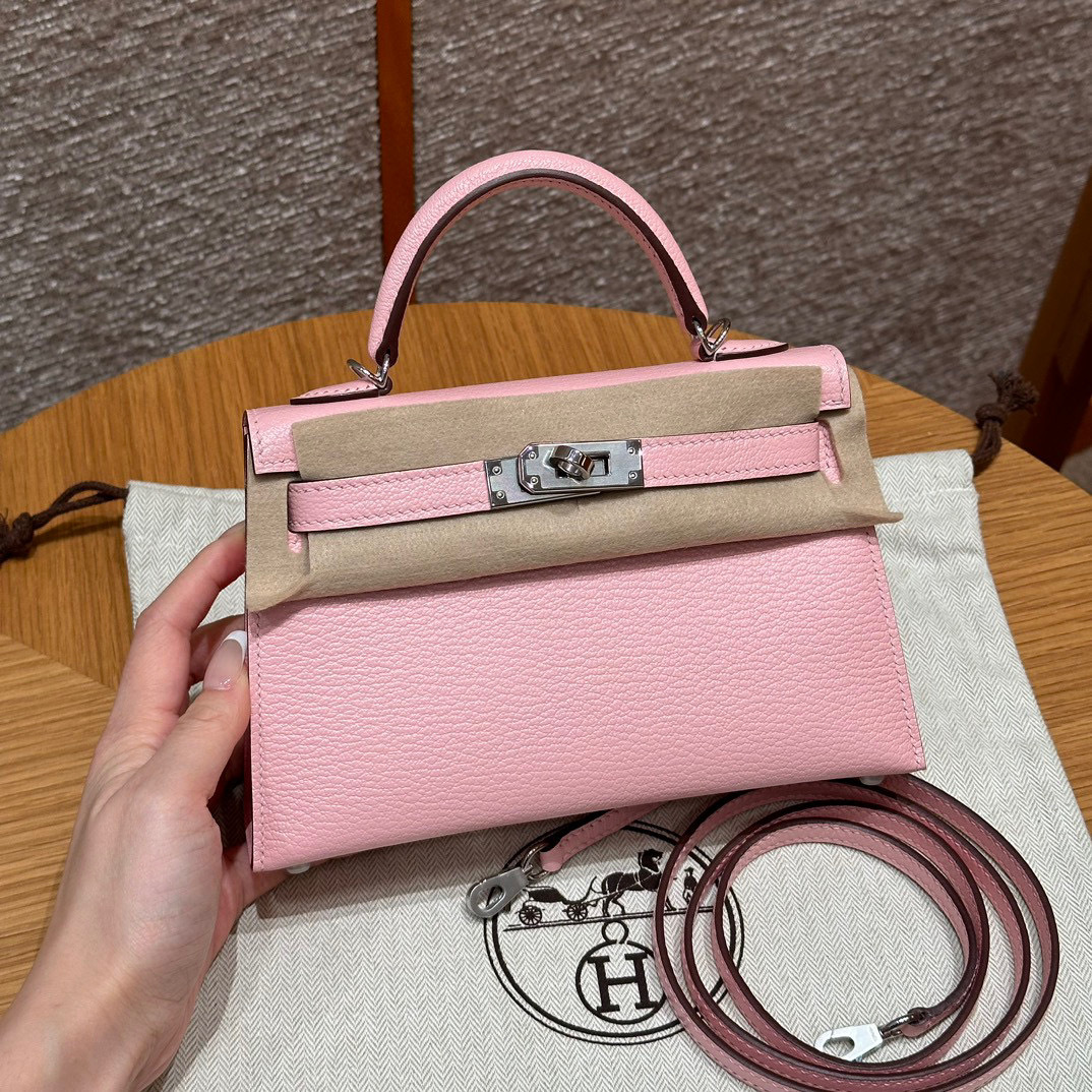 Hermes Kelly mini  Size：19*12*5.5cm
