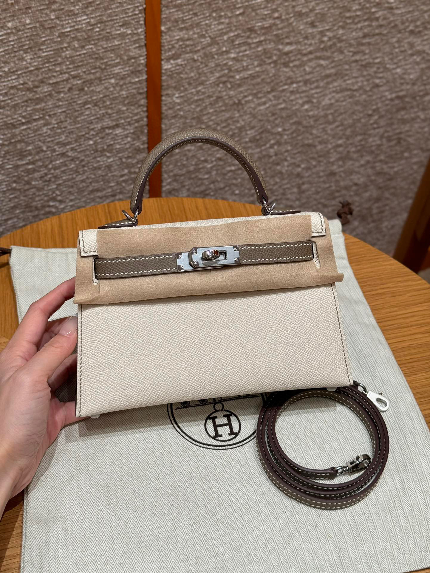 Hermes Kelly mini Dimensioni: 19*12*5,5 cm