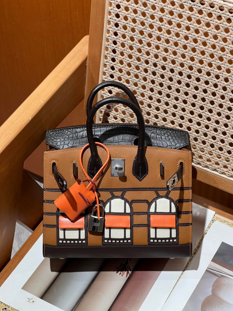 Hermes Birkin Faubourg Touch Size：20*16*11cm