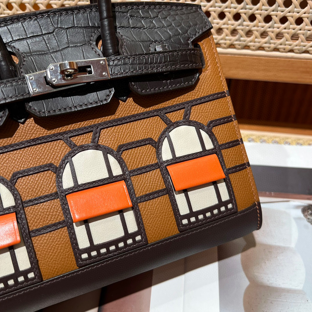 Hermes Birkin Faubourg Touch Size：20*16*11cm