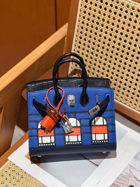 Hermes Birkin Faubourg Saiz Sentuhan：20*16*11sm
