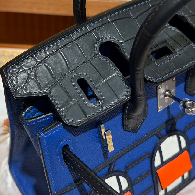 Hermes Birkin Faubourg Saiz Sentuhan：20*16*11sm