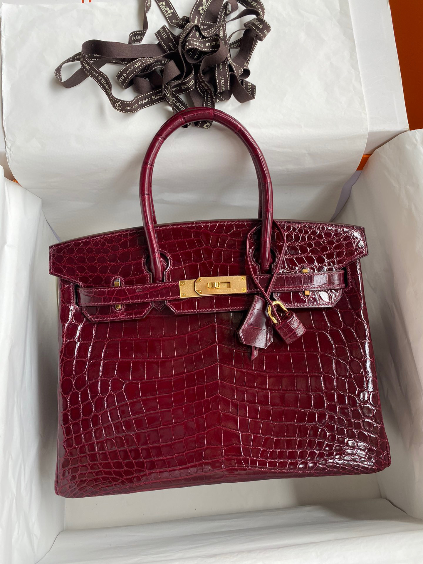 Hermes Birkin Dimensioni: 30*22*16cm