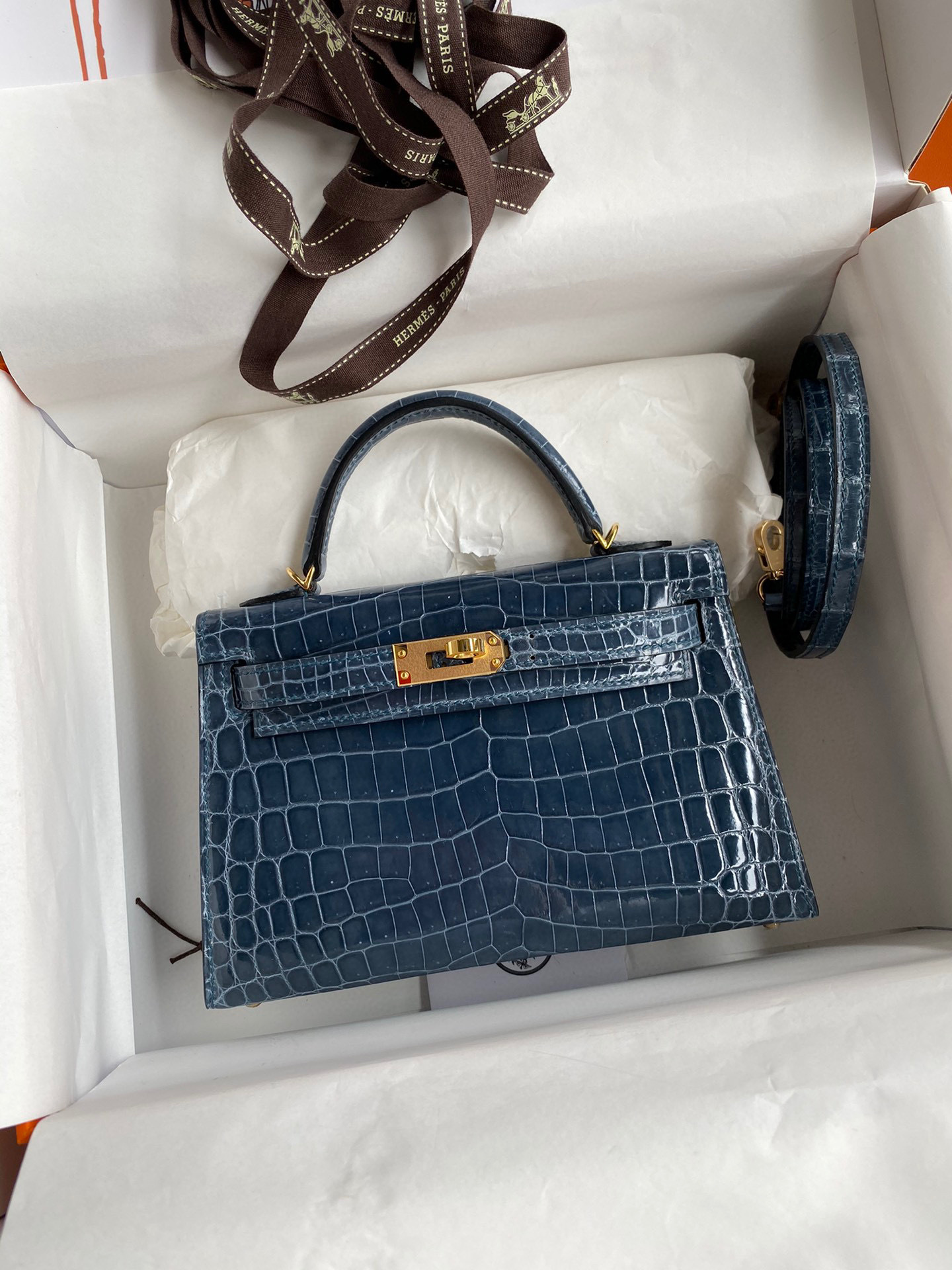 Hermes Kelly mini  Size：19*12*5.5cm