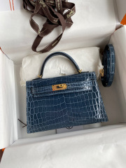 Hermes Kelly mini  Size：19*12*5.5cm