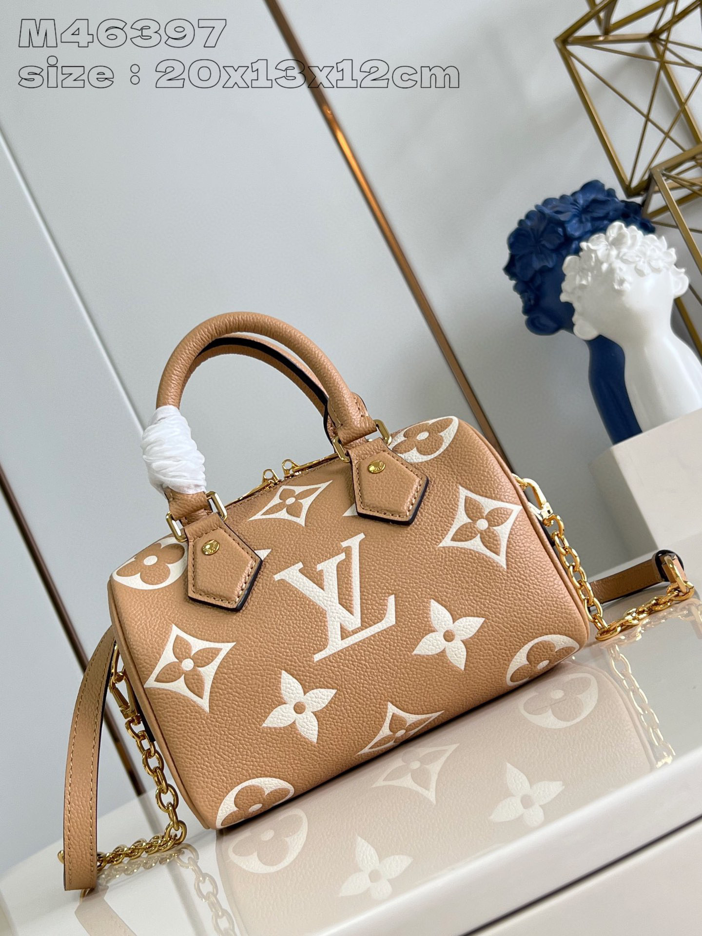 Louis Vuitton Speedy Bandoulière Saiz：20.5*13.5*12sm