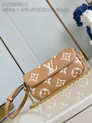 Portafoglio Louis Vuitton con catena Ivy Dimensioni: cm