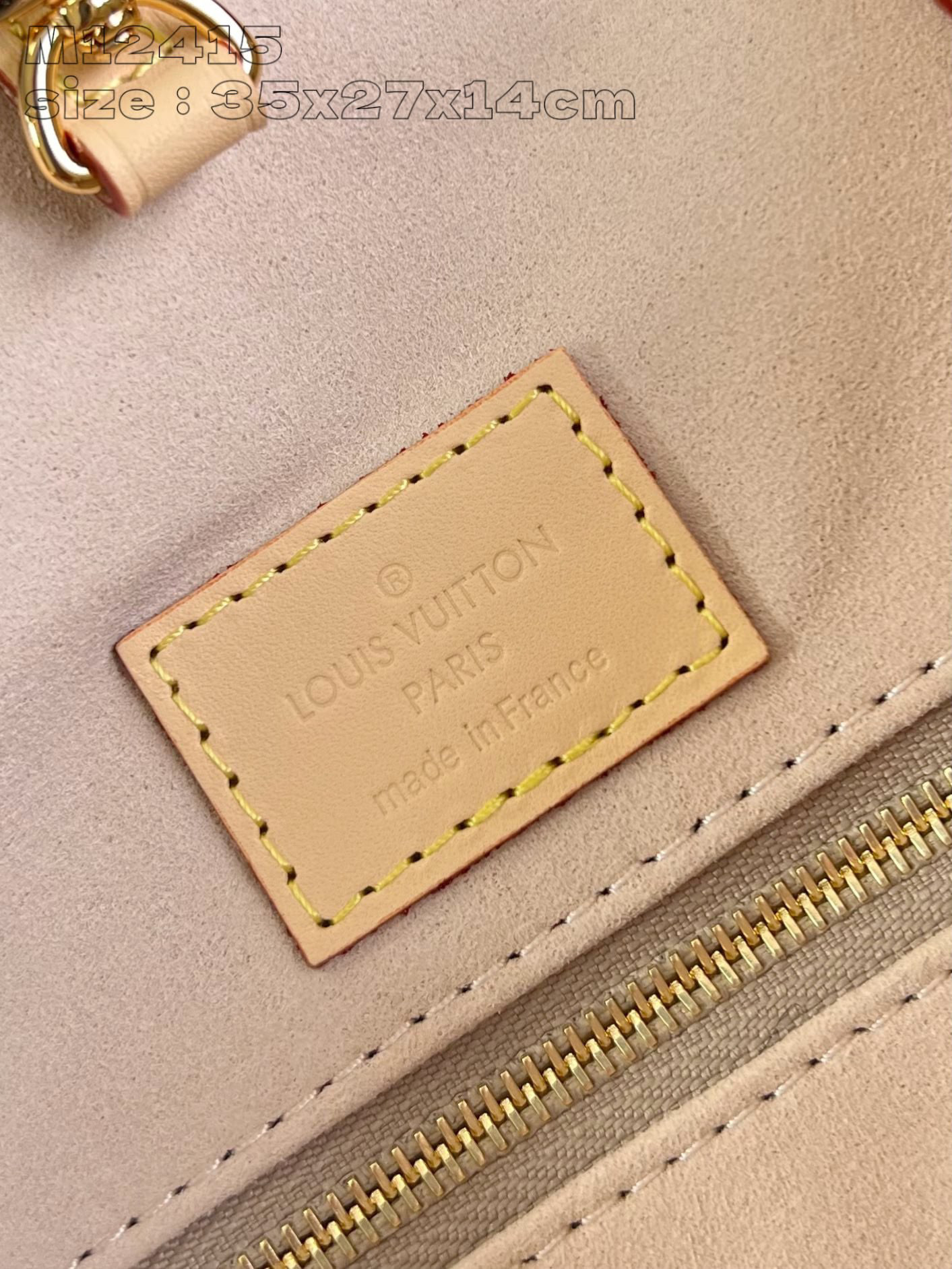 Louis Vuitton OnTheGo MM Saiz：35*27*14sm