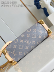 Dimensioni del baule laterale Louis Vuitton: 21*14*6 cm