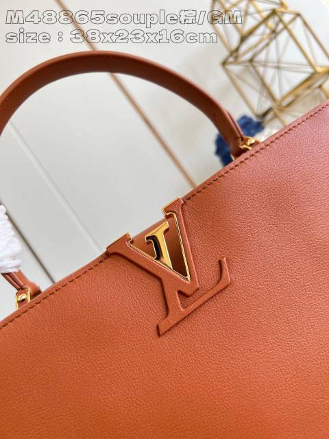 Louis Vuitton Capucines Souple Dimensioni: 38 x 23 x 16 cm