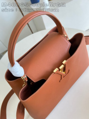 Louis Vuitton Capucines Souple Dimensioni: 38 x 23 x 16 cm