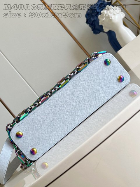 Louis Vuitton Capucines Est-Ovest Dimensioni: 30*19*9cm