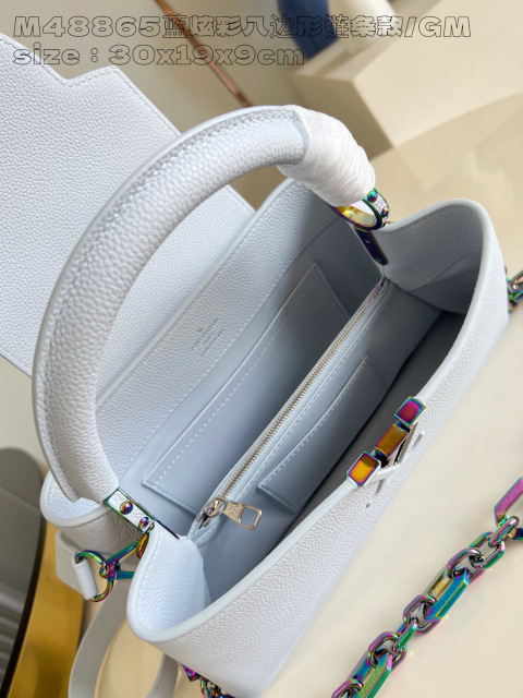 Louis Vuitton Capucines Est-Ovest Dimensioni: 30*19*9cm