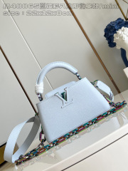 Louis Vuitton Capucines Est-Ovest Dimensioni: 22*12*8cm