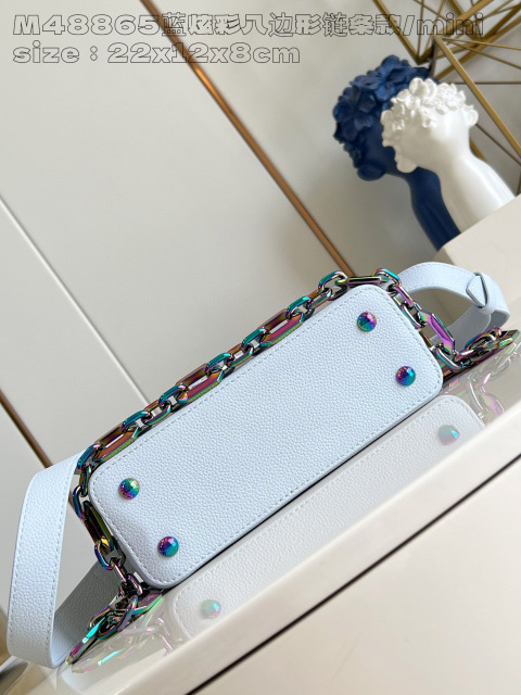 Louis Vuitton Capucines Est-Ovest Dimensioni: 22*12*8cm