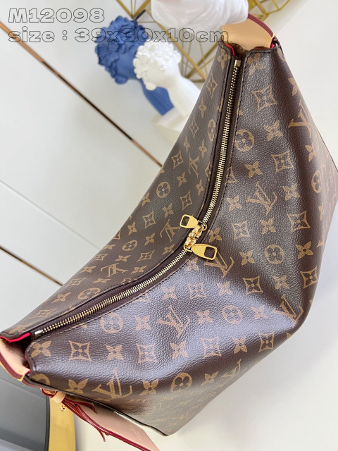 Louis Vuitton Slouchy MM Size：39*30*10cm
