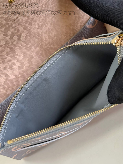Louis Vuitton Emilie Size：19*10*2cm