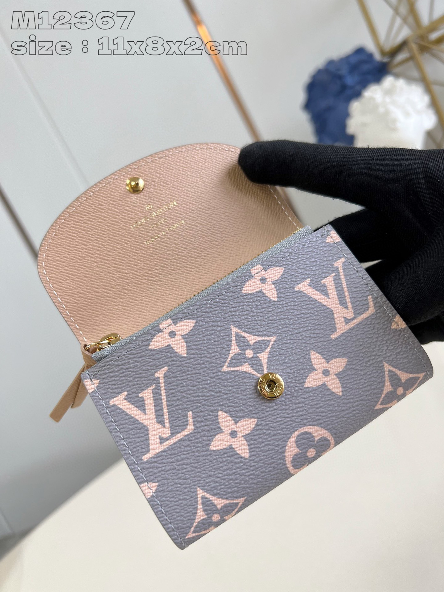 Louis Vuitton Rosalie Dimensioni: 11*8*2,5 cm