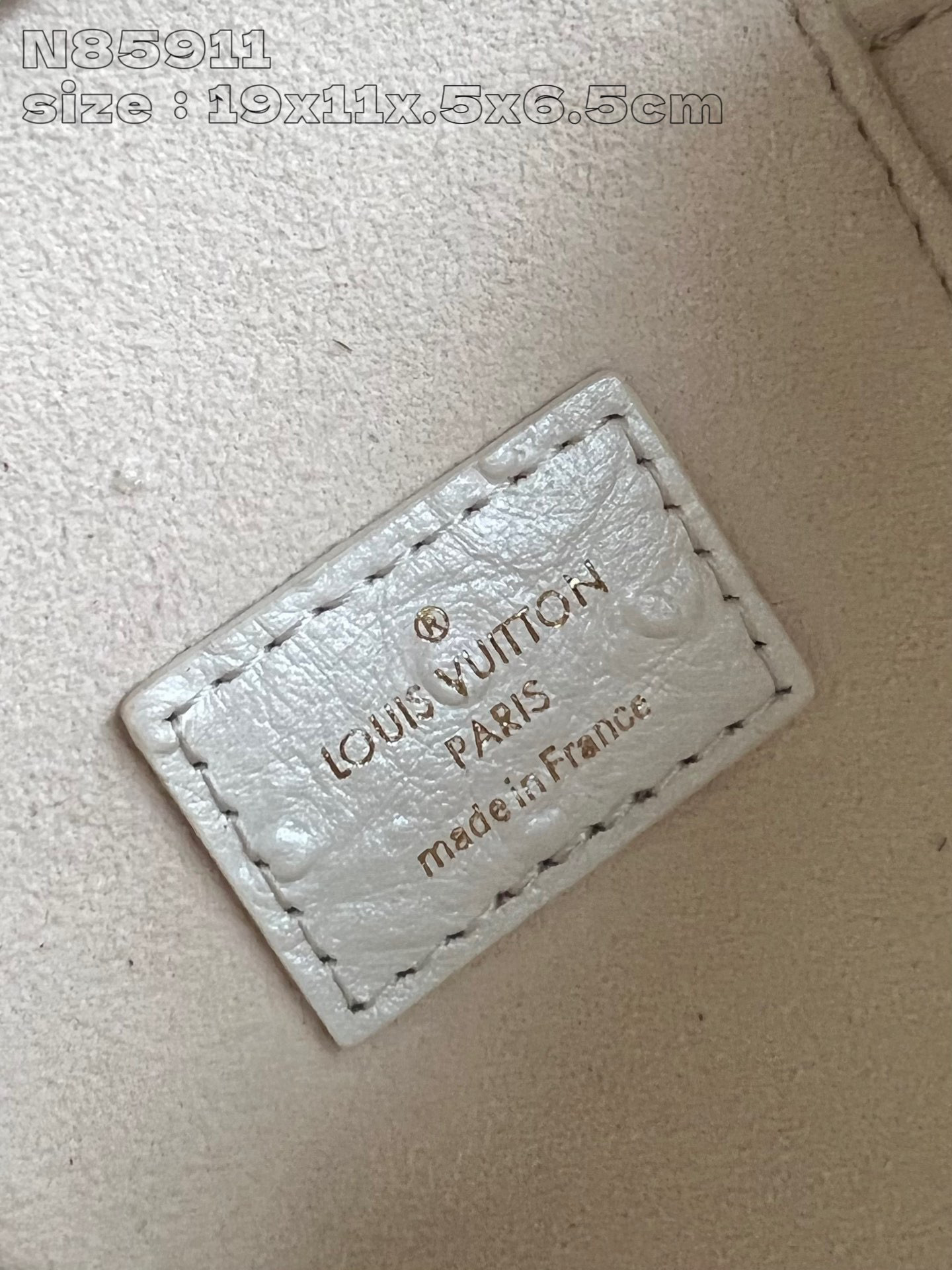 Louis Vuitton Vanity Chain Pouch Dimensioni: 19*11,5*6,5 cm