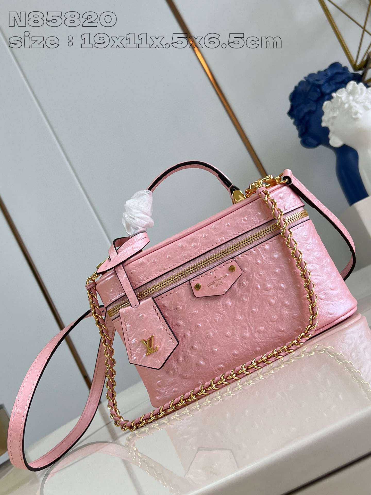 Louis Vuitton Vanity Chain Pouch Dimensioni: 19*11,5*6,5 cm