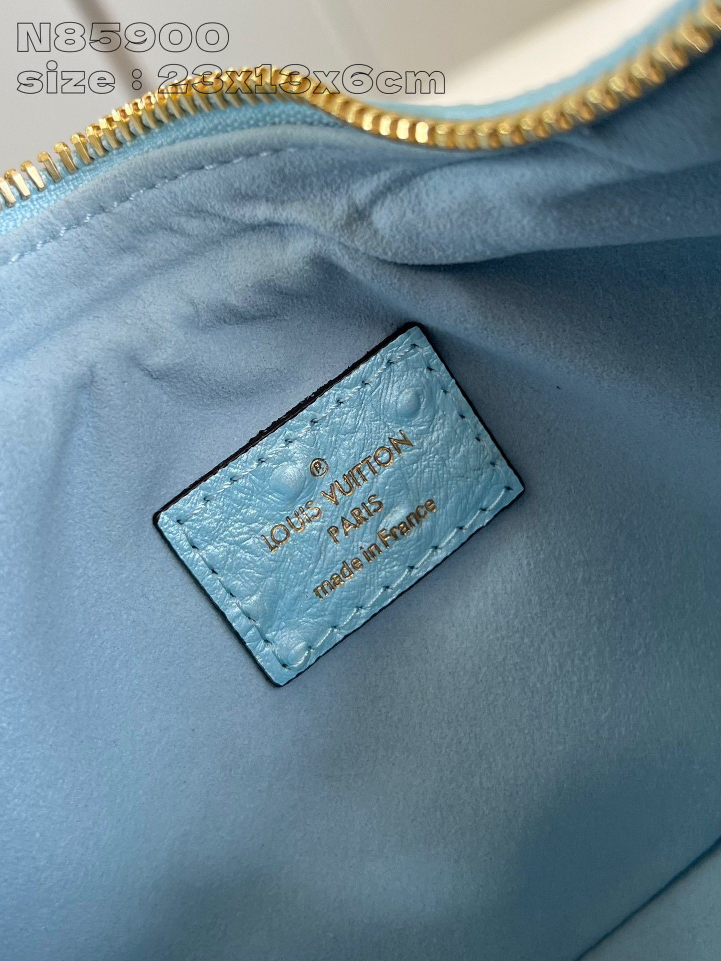 Dimensioni del cinturino Louis Vuitton: 23*13*6cm