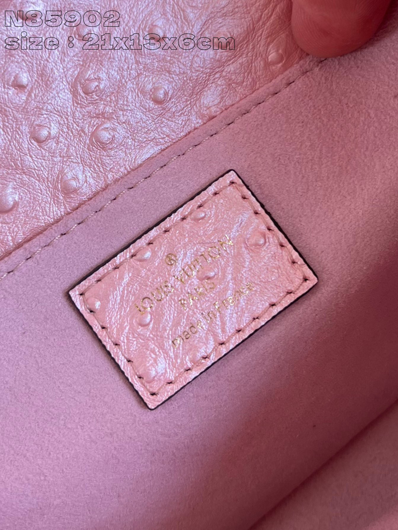 Louis Vuitton Pochette Métis Ost-West-Größe: 21,5 x 13,5 x 6 cm