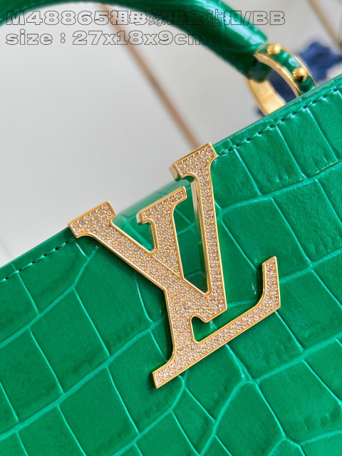 Louis Vuitton Capucines Saiz BB：27*18*9sm