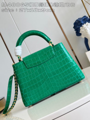 Louis Vuitton Capucines Saiz BB：27*18*9sm