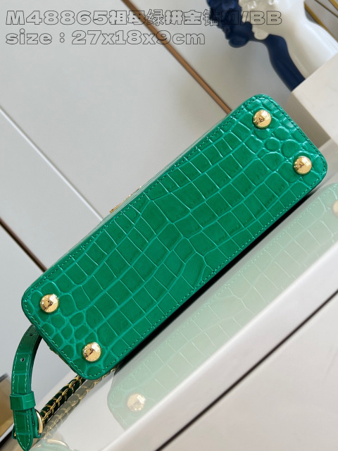 Louis Vuitton Capucines Saiz BB：27*18*9sm