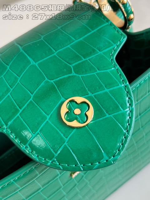 Louis Vuitton Capucines Saiz BB：27*18*9sm