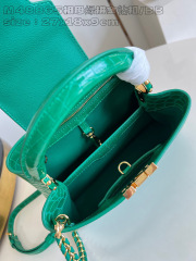 Louis Vuitton Capucines Saiz BB：27*18*9sm