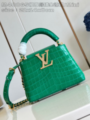 Louis Vuitton Capucines mini Dimensioni: 21*14*8cm