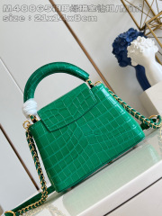 Louis Vuitton Capucines mini Dimensioni: 21*14*8cm