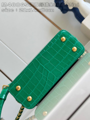 Louis Vuitton Capucines mini Dimensioni: 21*14*8cm