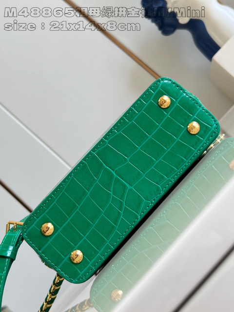 Louis Vuitton Capucines mini Dimensioni: 21*14*8cm