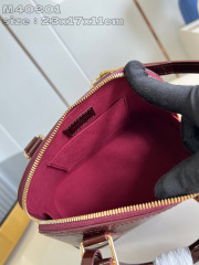 Dimensioni della borsa Louis Vuitton Alma BB: 23,5*17,5*11,55 cm