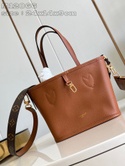 Louis Vuitton Neverfull Bandoulière Inside Out BB Größe: 24 * 14 * 9 cm