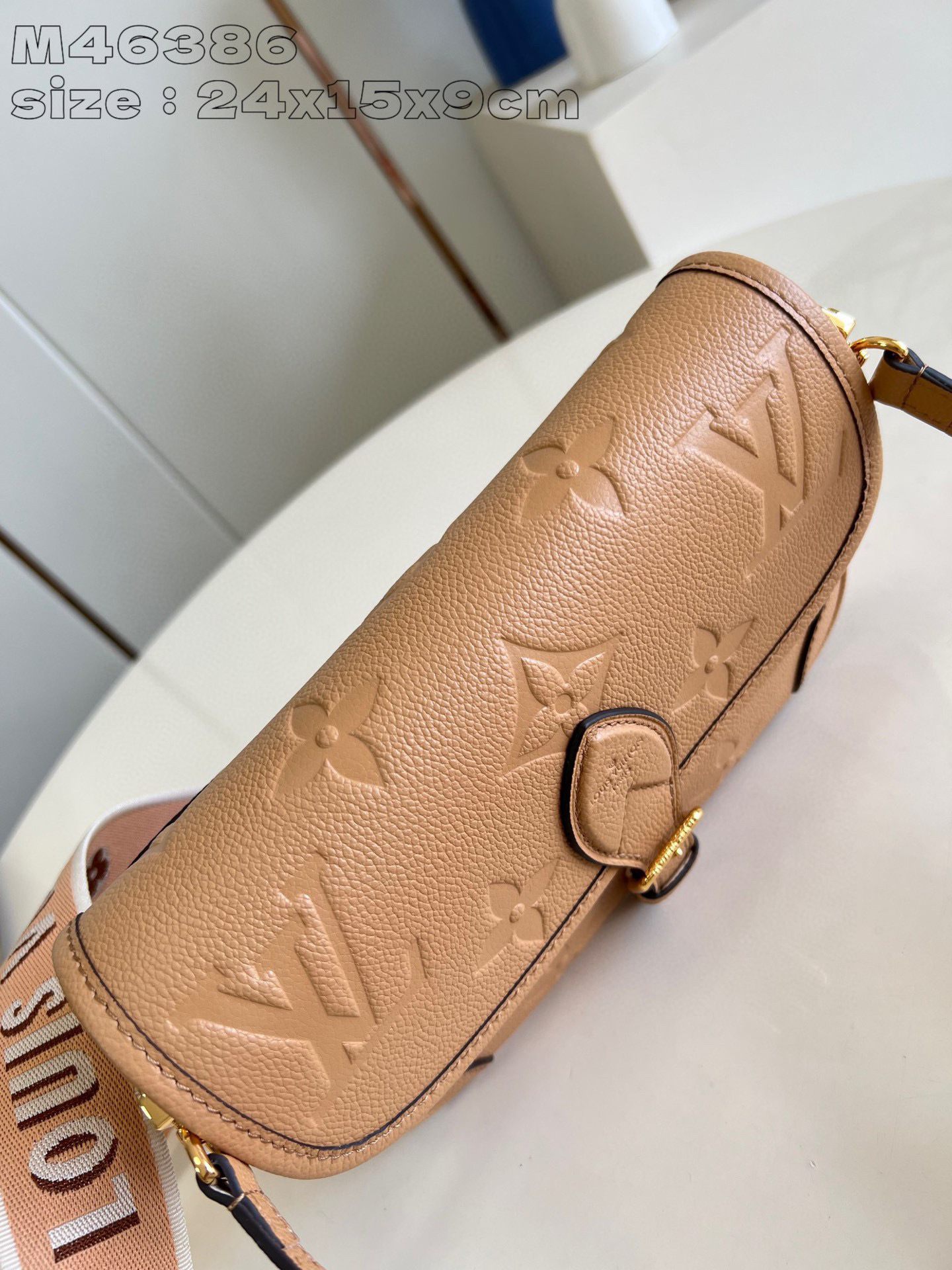 Louis Vuitton Monogram Empreinte Saiz：24*15*9sm
