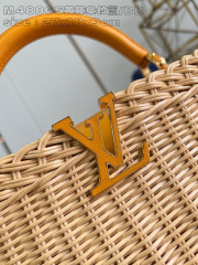 Louis Vuitton Capucines Saiz BB：27*17*14sm