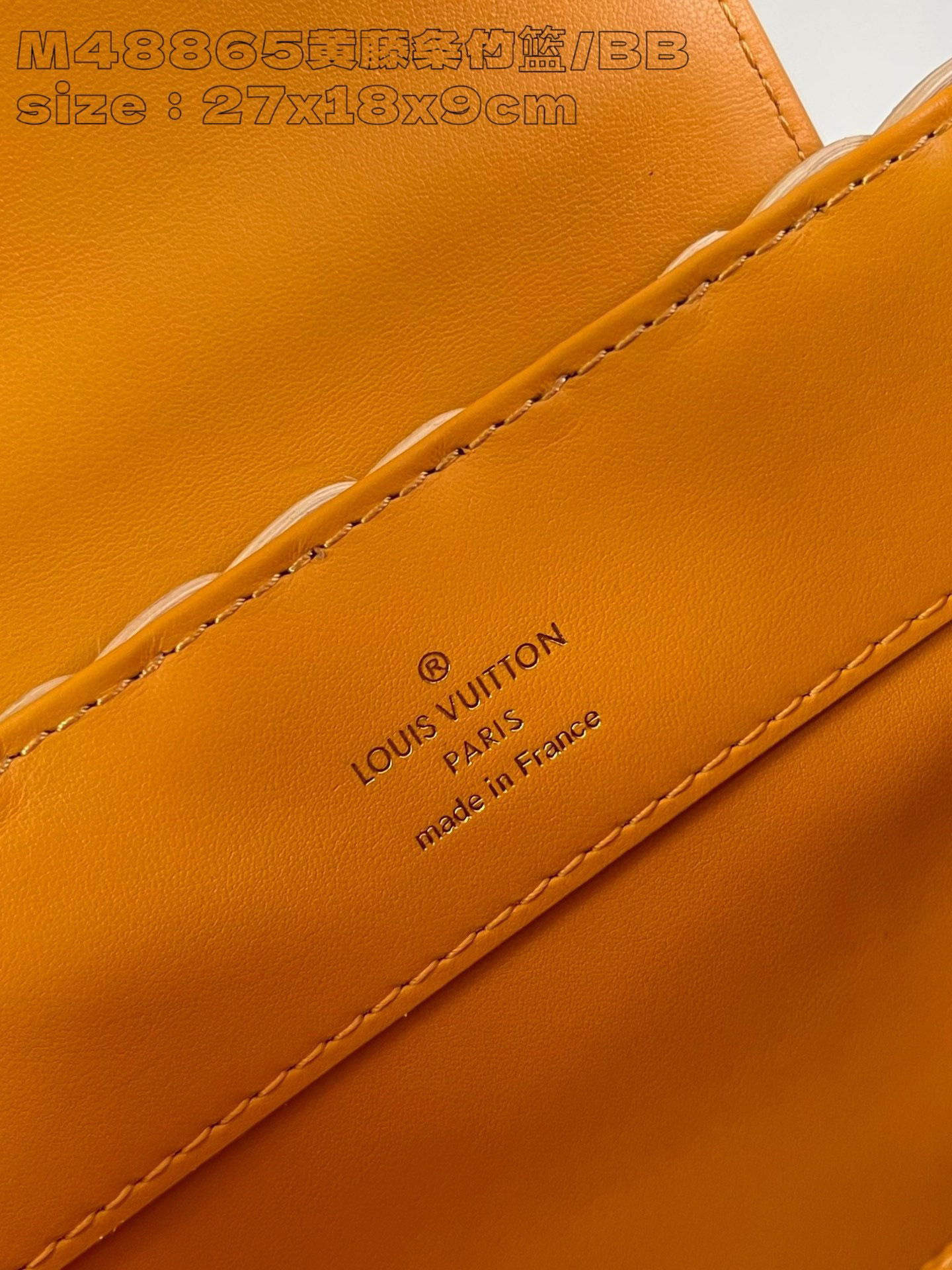 Louis Vuitton Capucines Saiz BB：27*17*14sm
