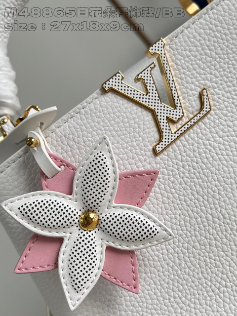 Louis Vuitton Capucines East-West Size：30*19*9cm