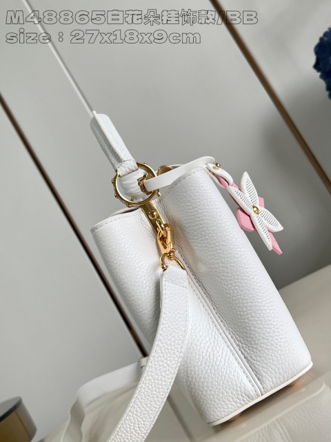 Louis Vuitton Capucines East-West Size：30*19*9cm