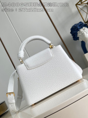 Louis Vuitton Capucines East-West Size：30*19*9cm