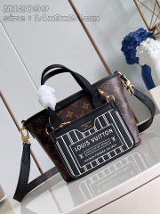 Louis Vuitton Neverfull Bandoulière Inside Out BB  Size：24*14*9cm
