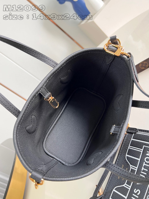 Louis Vuitton Neverfull Bandoulière Inside Out BB  Size：24*14*9cm