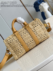 Louis Vuitton Keepall Bandoulière Saiz：25*15*11sm