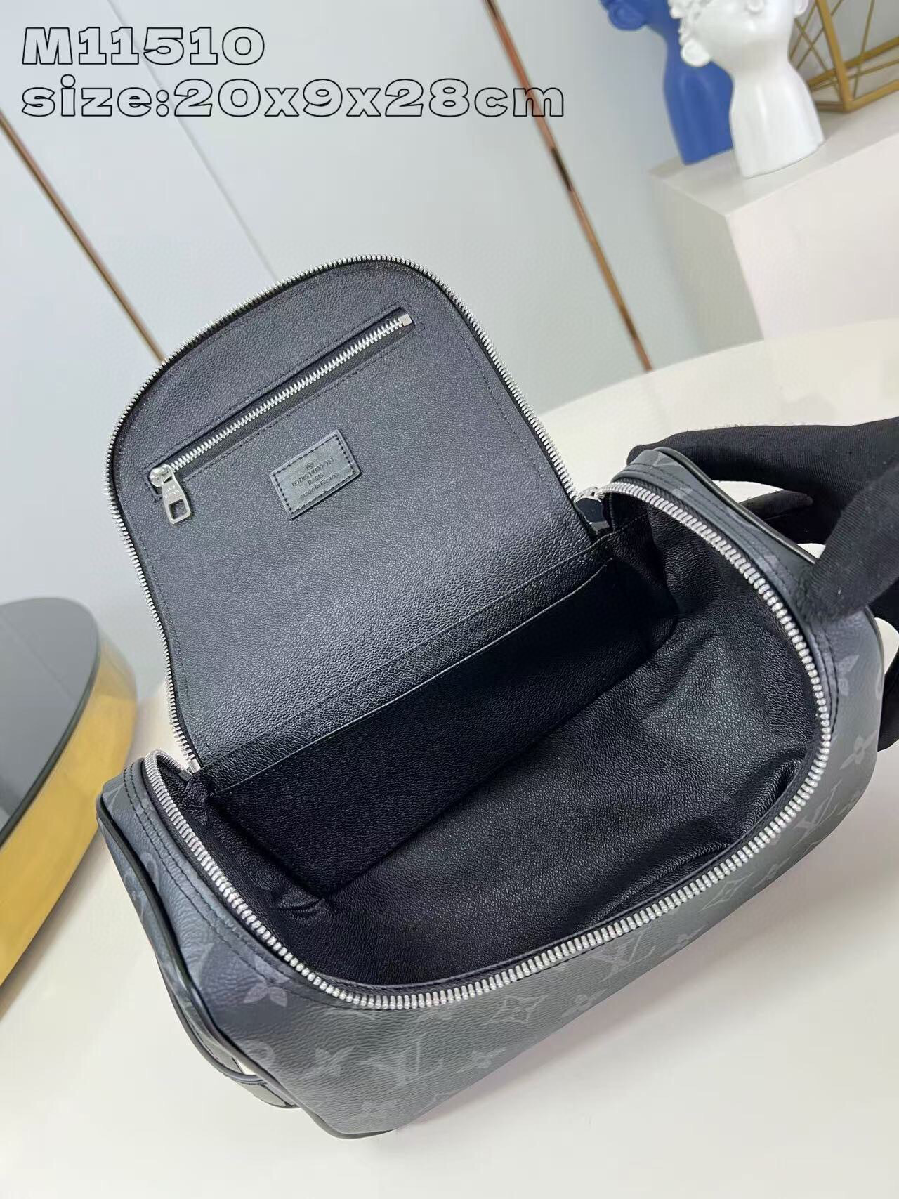Louis Vuitton Damier Saiz Grafit：28*20*9.3sm