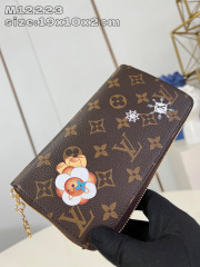 Louis Vuitton Schneeschau Größe: 19,5 * 10,5 * 2,5 cm