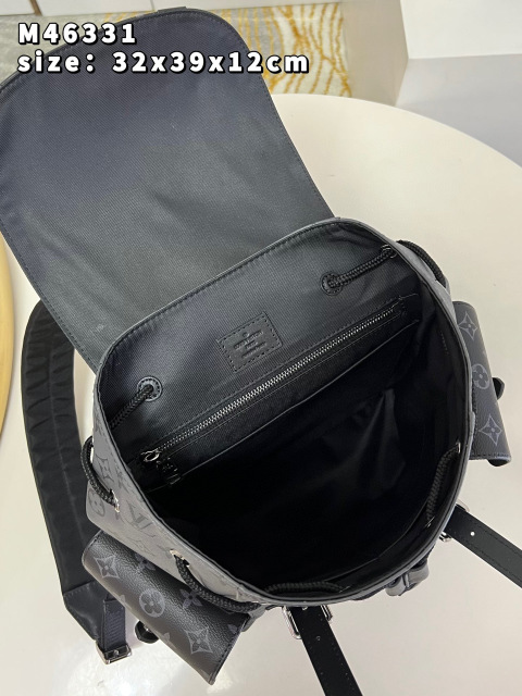 Louis Vuitton  Christopher Size：39*32*12cm