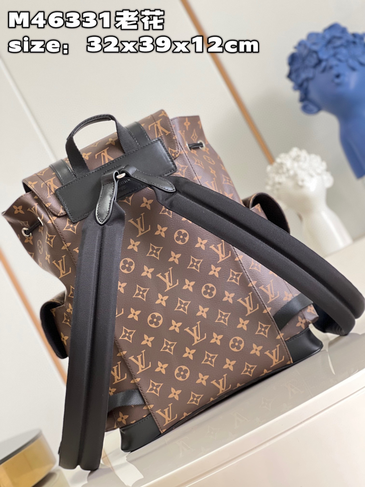 Louis Vuitton Christopher Saiz：39*32*12sm